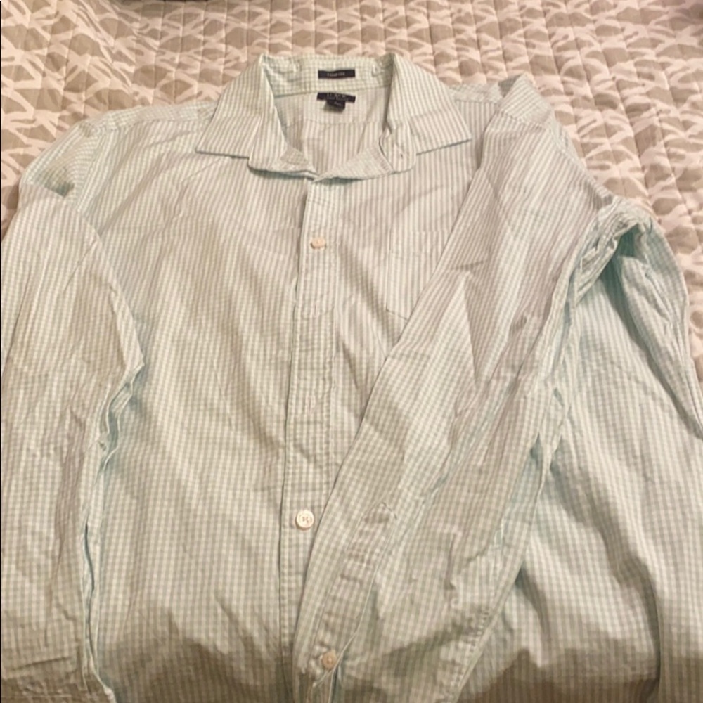 Jcrew plaid button up